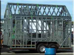 Steel frame premade