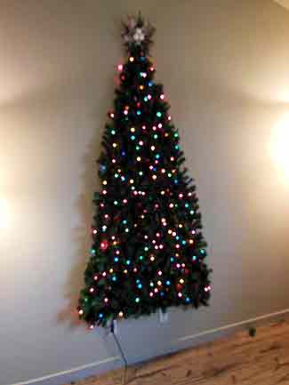 Christmas wall tree