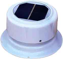 Solar vent fan