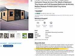 YouTube video "I Got Scammed On A 10K Amazon Tiny Home" Amazon Tiny House Scam