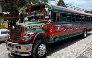 Guatemala chicken bus