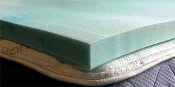 RV mattress topper
