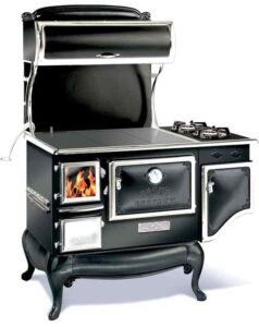 Elmira Fireview Woodstove with Water Heating Option: