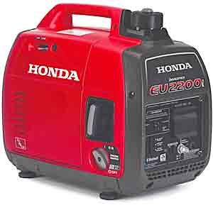 Boondocking Honda Generator