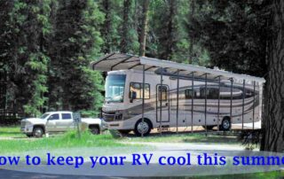 Keeping your RV Cooler this summer