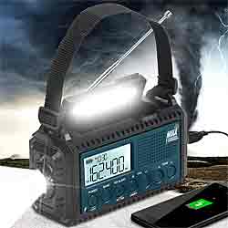 Emergency weather radio