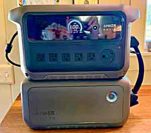 ANKER C2000 Portable Power Station with Expansion Battery ANKER C2000 with Expansion Battery