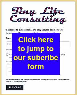 Tiny Life Consulting newsletter