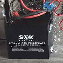 SOK Lithium Solar Battery