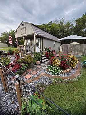 Tiny house landscaping