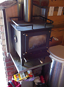 Cubic Mini wood stove