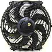 Bus engine cooling fan