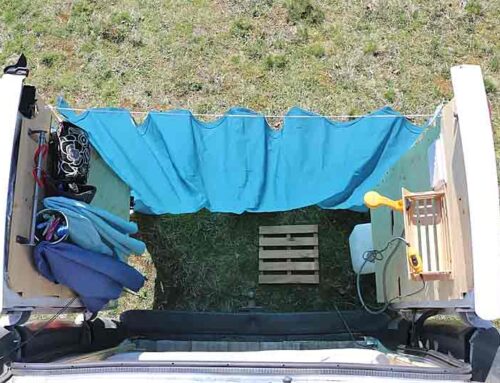 Campervan Outdoor Shower Ideas