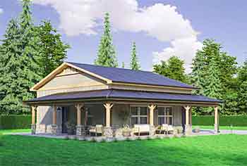 Prefab Tiny Home from The Home Depot