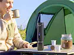 Self-Heating Coffee Maker