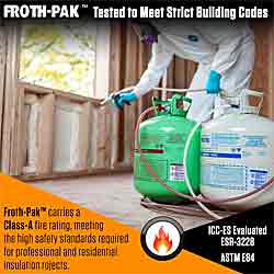 Froth Pac Spray Foam Insulation Kit Froth Pac